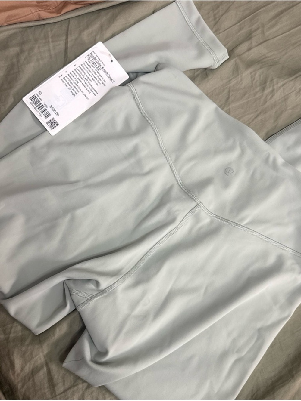 Lululemon Light Green High-Rise Leggings